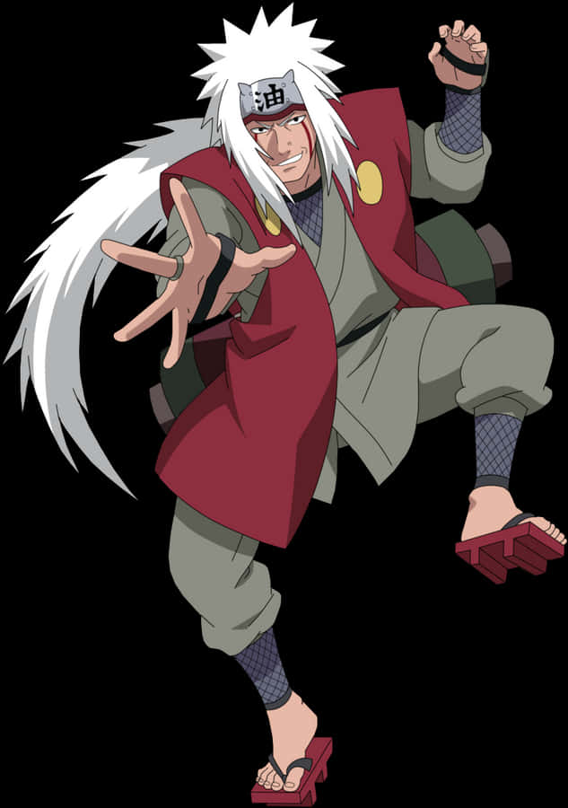 Jiraiya Naruto Anime-karakter