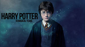 10 Magiske År Harry Potter Ipad — Estetisk Harry Potter Bakgrunner