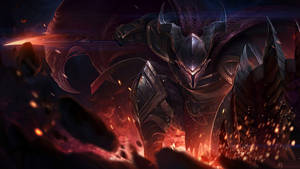 4K LOL Pantheon Ildfull — 4K Gaming Bakgrunner