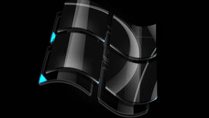 4K Ultra HD 3D svarte vinduer