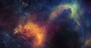 4K universnebula-sky — 4K space GIF Bakgrunner