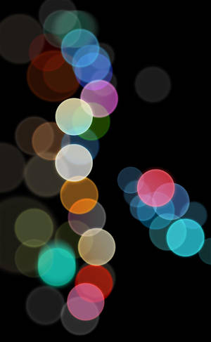 Abstrakte Bokeh-lys Original iPhone 7 — Xiaomi Pad Mini Bakgrunner