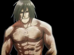 Angrepstitan Eren Yeager Anime-karakter