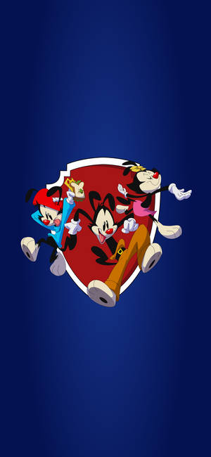 Animaniacs Fantastisk Intro Plakat bakgrunnsbilde — iPhone 17 Bakgrunner