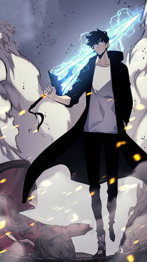 Anime Gutter Søt Sung Jinwoo Solo Leveling