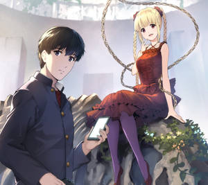 Anime-par Darwin's Game bakgrunnsbilde — Anime par GIF Bakgrunner