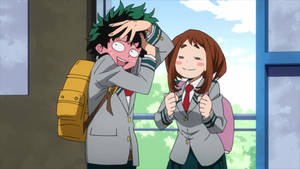 Anime-par My Hero Academia bakgrunnsbilde — Anime par GIF Bakgrunner