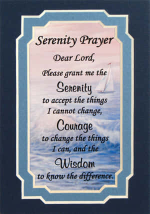 Serenity Prayer — Vivo Pad5e Bakgrunner