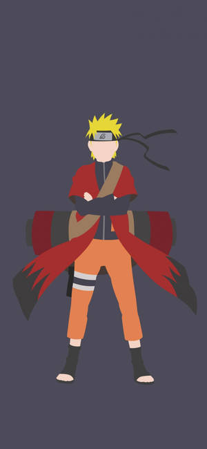 Ansiktsløs kunst Naruto-telefon — Naruto telefon GIF Bakgrunner