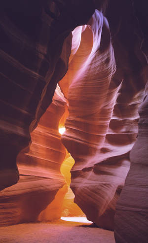Antelope Canyon i iPhone landskap — Xiaomi Pad Mini Bakgrunner