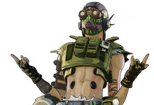 Apex Legends Octane svarte briller