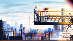 Anime City-bilder — Anime by Bakgrunner