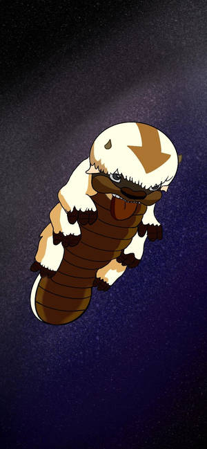 Bakgrunnsbilde med Appa fra Avatar som flyr — iPhone 13 Mini Bakgrunner