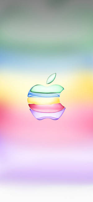 Apple-logo iPhone 11 Pro Max bakgrunn — iPhone 11 Pro Max Bakgrunner