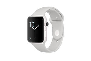 Apple Watch ren signatur hvit ramme bakgrunnsbilde — Apple Watch Bakgrunner