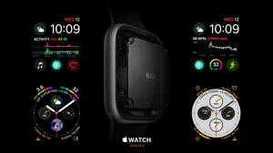 Apple Watch Series Four spesifikasjoner bakgrunnsbilde — Apple Watch Bakgrunner