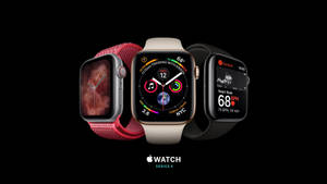 Apple Watch Series Fire bakgrunnsbilde — Apple Watch Bakgrunner
