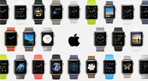 Apple Watch ulike serier bakgrunn — Apple Watch Bakgrunner