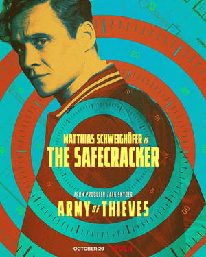 Army Of Thieves The Safecracker-plakat bakgrunnsbilde — 4:5 Bakgrunner