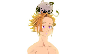 Arthur Pendragon med Excalibur i Seven Deadly Sins — Steam Deck OLED Bakgrunner