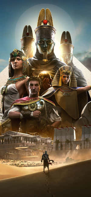 Iphone X Assassin's Creed Origins Bakgrunn — Realme Neo7x Bakgrunner
