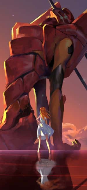 Neon Genesis Evangelion iPhone — Huawei nova 16s Pro Bakgrunner