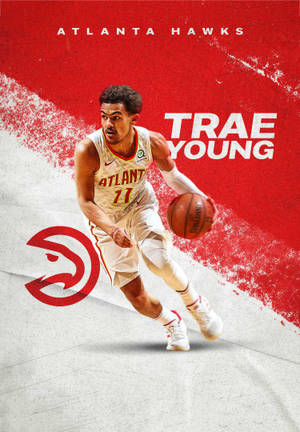 Bakgrunnsbilde med Atlanta Hawks Trae Young. — OnePlus Pad Go 2 Bakgrunner