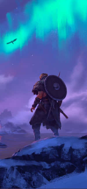 Iphone Xs Max Assassin's Creed Valhalla Bakgrunn — Moto G77 Bakgrunner