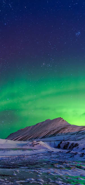 Aurora Borealis iPhone 11 Pro Max bakgrunnsbilde — iPhone 11 Pro Max Bakgrunner