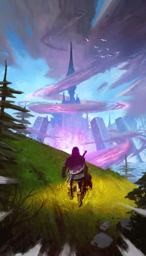 Autentisk fantasiverden: Reisen gjennom Hyrule i The Legend of Zelda — Legend Of Zelda Breath Of The Wild Bakgrunner