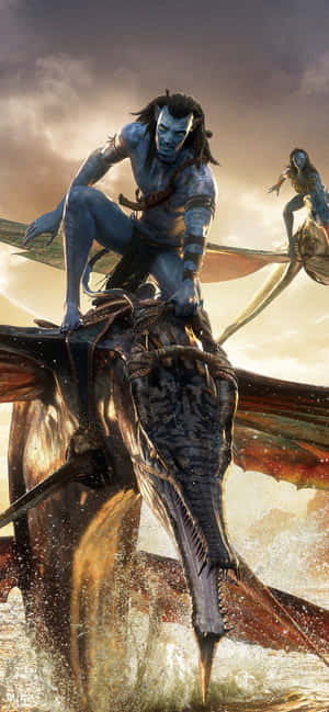 Avatar 2 The Way Of Water [bakgrunnsbilde] — Galaxy A08 Bakgrunner