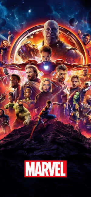 Iphone Xs Marvel Bakgrunn — Moto G77 Power Bakgrunner