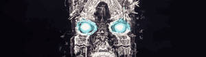 Kult bakgrunnsbilde av Psycho-maske i Borderlands 3. — 3840x1080 Bakgrunner