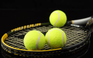 Badmintonracket sport svart bakgrunn bakgrunnsbilde. — AMOLED Bakgrunner