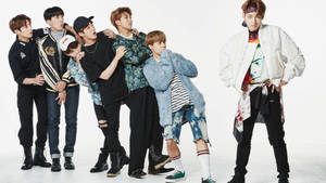 Bangtantv Sjokkert — Bts desktop Bakgrunner