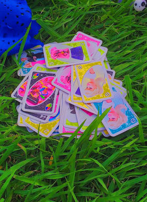 Barbie Uno-kort bakgrunnsbilde — OnePlus Pad Go 2 Bakgrunner
