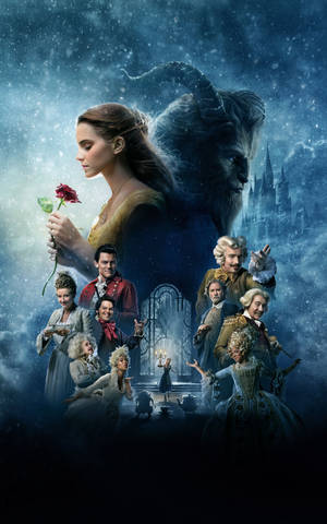 Beauty and the Beast live action bakgrunnsbilde — Galaxy Tab S10+ Bakgrunner