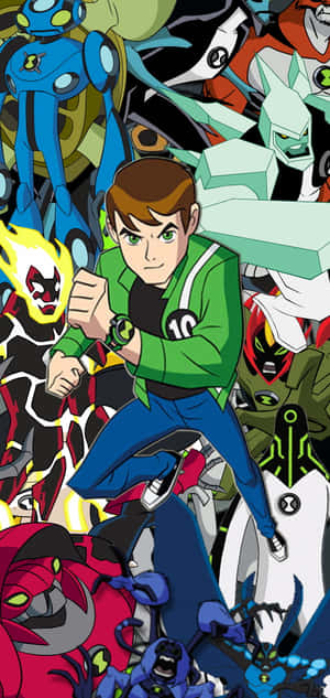 Ben 10-bakgrunn — Huawei Mate XT 2 Ultimate Bakgrunner