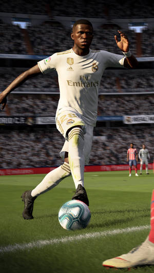 Benjamin Mendy Gold Fly Emirates bakgrunnsbilde — 9:16 Bakgrunner