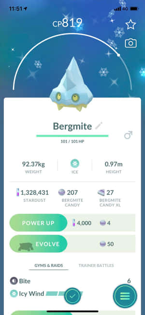 Bergmite Med 101 HP — Redmi Note 15 Pro 4G Bakgrunner