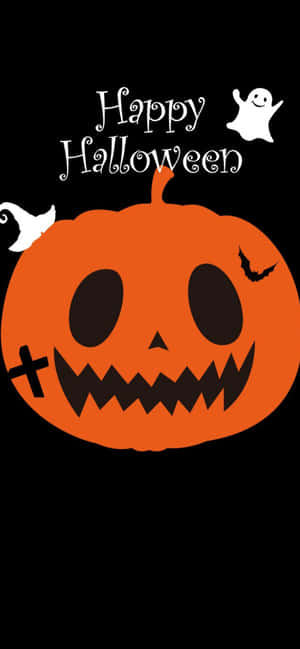 Beskrivelse- Knask eller knep? Få dette skumle Halloween-inspirerte iPhone-bakgrunnsbildet for å uttrykke kjærligheten din for årets beste høytid! — Honor Magic Bakgrunner