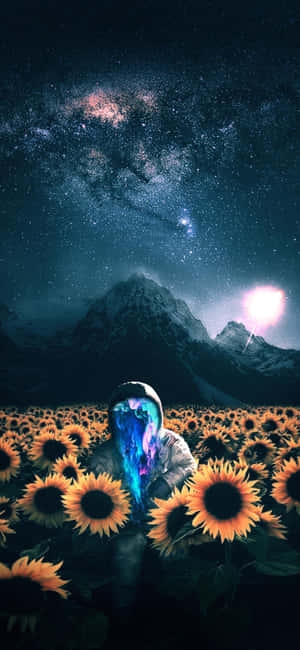 Astronaut iPhone — Pixel 11 Pro XL Bakgrunner