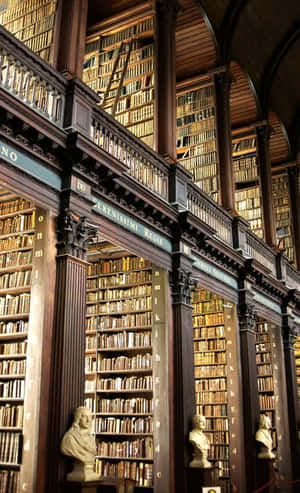 Bibliotekbilder — Galaxy Tab A Bakgrunner
