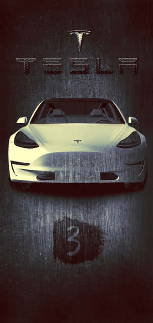 Tesla Iphone — Xiaomi 17 Max Bakgrunner