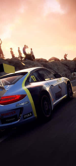Iphone Xs Dirt Rally Bakgrunn — Samsung Galaxy S20 Bakgrunner