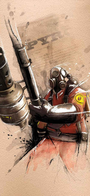 iPhone XS Max Team Fortress 2-bakgrunnsbilde — Samsung S21 Ultra Bakgrunner