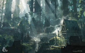 Bildetekst: Et episk fantasy-eventyr venter — Daggry Bakgrunner