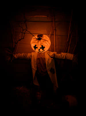 Halloween-gresskar bakgrunn — Skummel halloween Bakgrunner