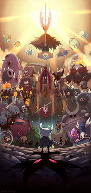 Hollow Knight-bakgrunn — Huawei Mate X Bakgrunner