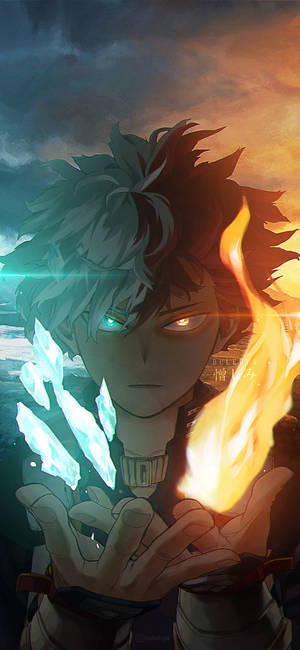 Deku X Todoroki X Bakugou — Galaxy A07s Bakgrunner